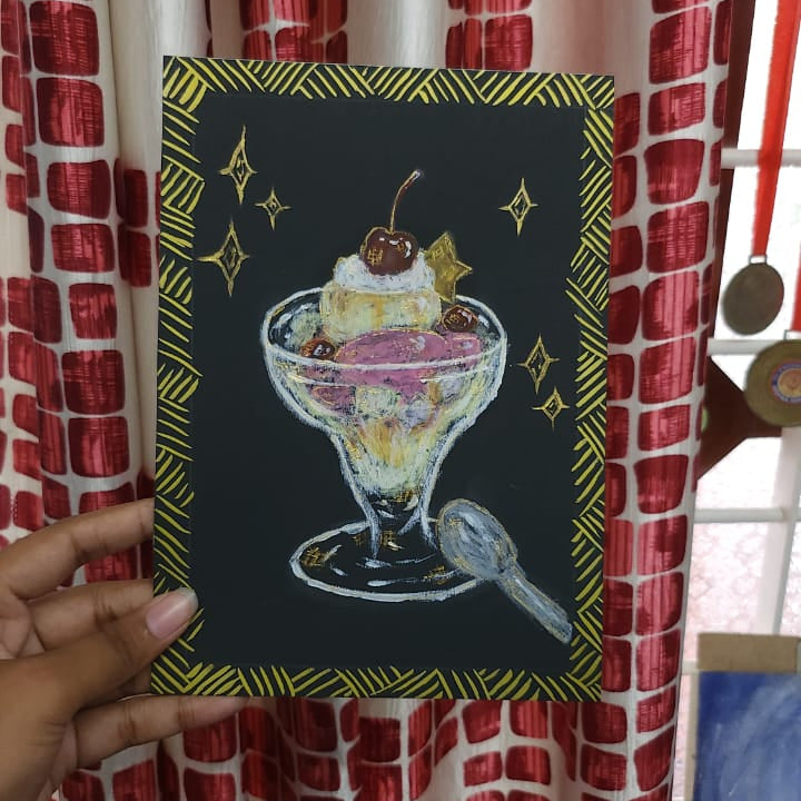 Sweetness of Childhood original [unframed]
